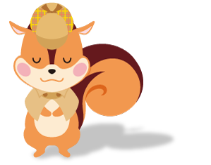 お辞儀するリッスンくん