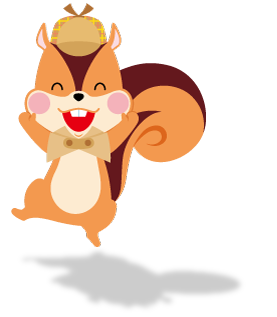 お辞儀するリッスンくん